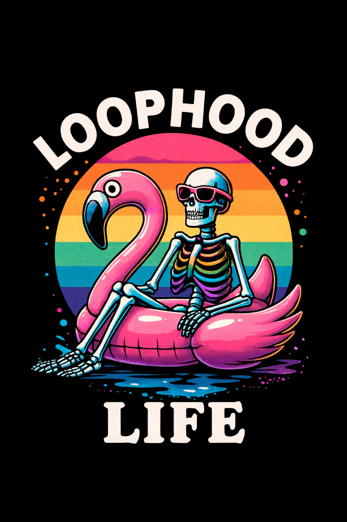 "LoopHood Life" T-Shirt